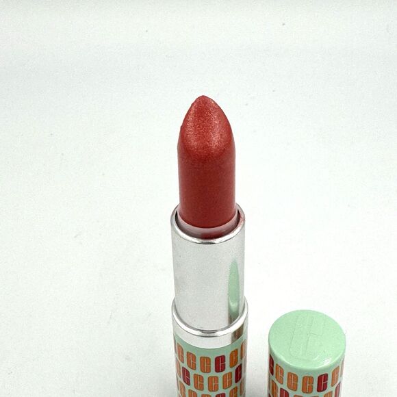 CLINIQUE POP LIP COLOUR + PRIMER - 18 PAPAYA POP Retired Color & HTF - Picture 2 of 3